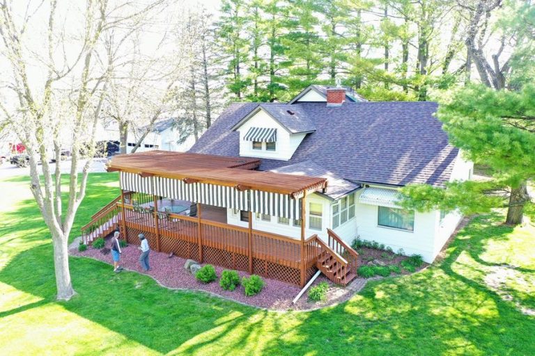 New Roof for Beautiful Older Farm House - Hayward WI