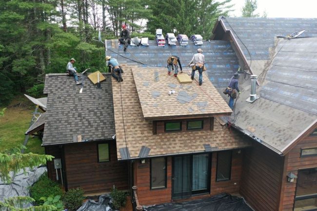 Reroofing a Gorgeous Cabin in Hayward, WI Reroofing a Gorgeous Cabin in Hayward, WI